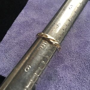 Sterling silver stacking ring